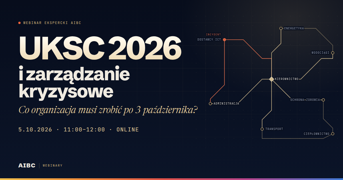 AIBC webinar graphic about UKSC 2026 and crisis management
